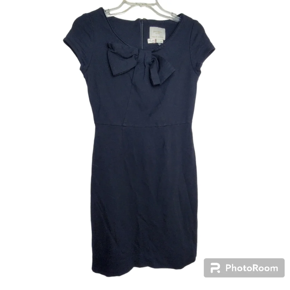 Kate spade new york tenzin Chic black small Feminine Preppy Dress